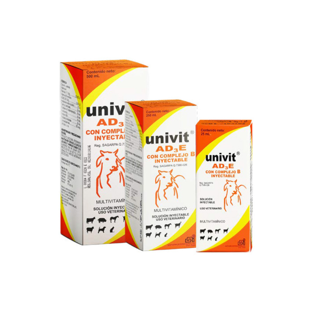 VITAMINA UNIVIT AD3E CON COMPLEJO B