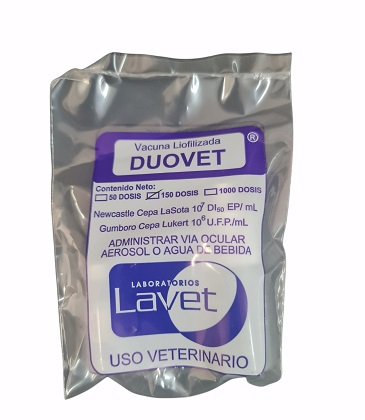 VACUNA DOBLE AVIAR DUOVET (LAVET)