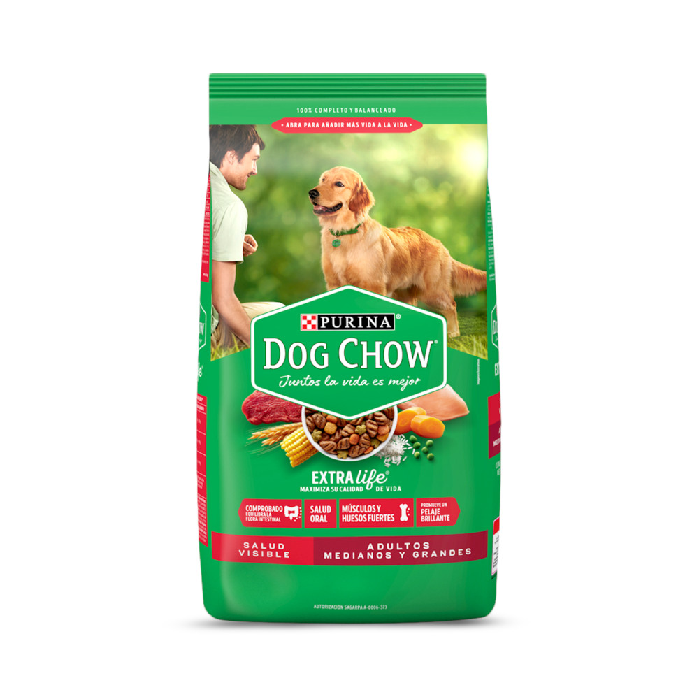 CONCENTRADO PARA PERRO DOG CHOW ADULTO RAZAS GRANDES 