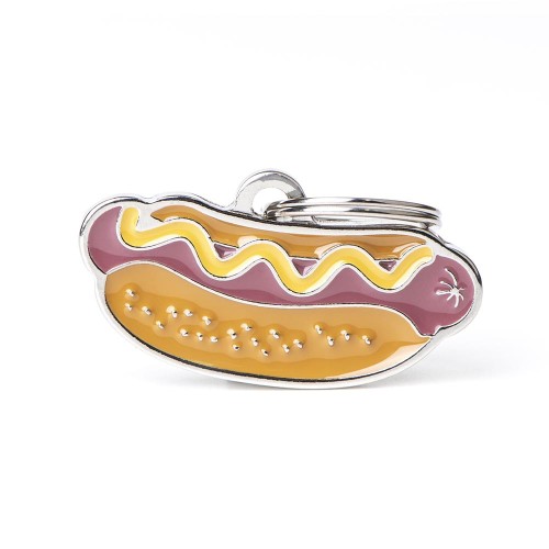 MY FAMILY TAG CHARM HOT DOG FOOD