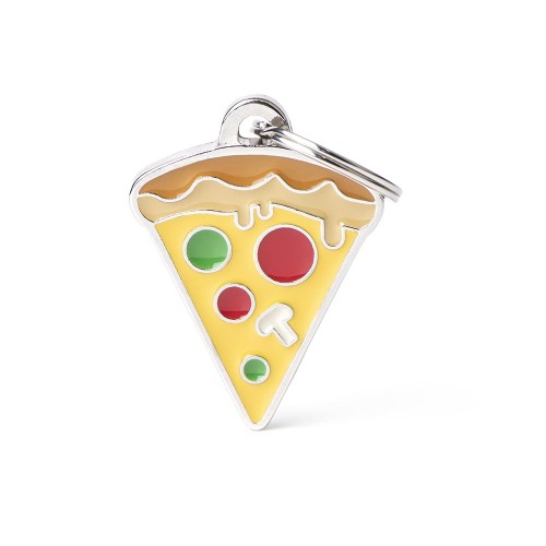 MY FAMILY TAG CHARM PIZZA FOOD