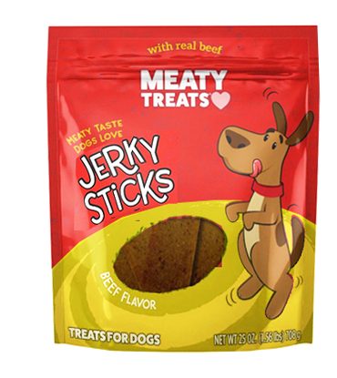 MEATY TREATS JERRY STRIPS 3ONZ 