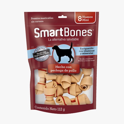 SMARTBONES HUESITO MINI 8 UNIDADES