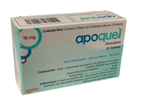 APOQUEL TABLETA 16 MG CAJA 20 UNIDADES