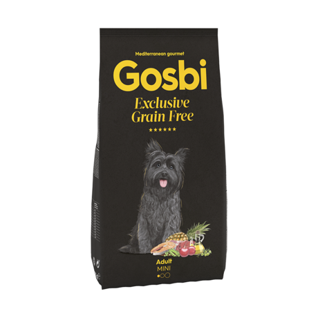 CONCENTRADO PARA PERRO GOSBI EXCLUSIVE GRAIN FREE ADULT MINI