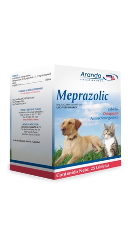 MEPRAZOLIC 20MG-BOTE DE 25 TABLETAS 