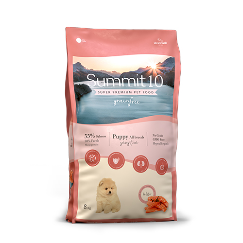 CONCENTRADO PARA PERRO CACHORRO SUMMIT 10 GRAIN FREE SENSITIVE 8KG