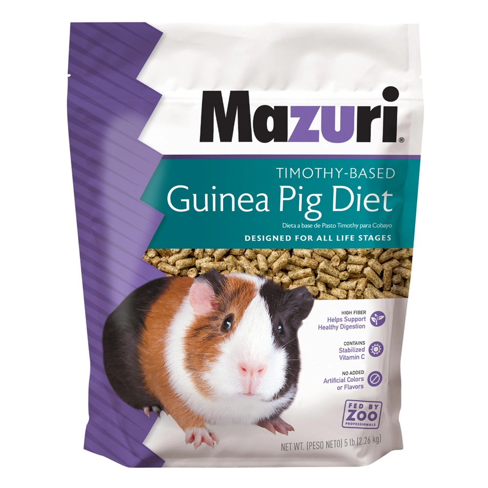 ALIMENTO PARA HAMSTER-GUINEA PIG MAZURI-5 LIBRAS