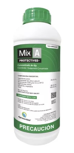 INSECTICIDA ORGANICO MIX ALLER 1 LITRO