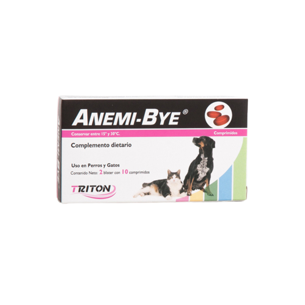 ANEMI BYE x 20 TABLETAS