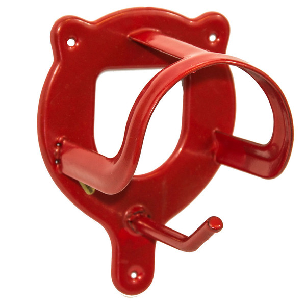 RACK PLASTICO PARA CABEZADAS ROJO