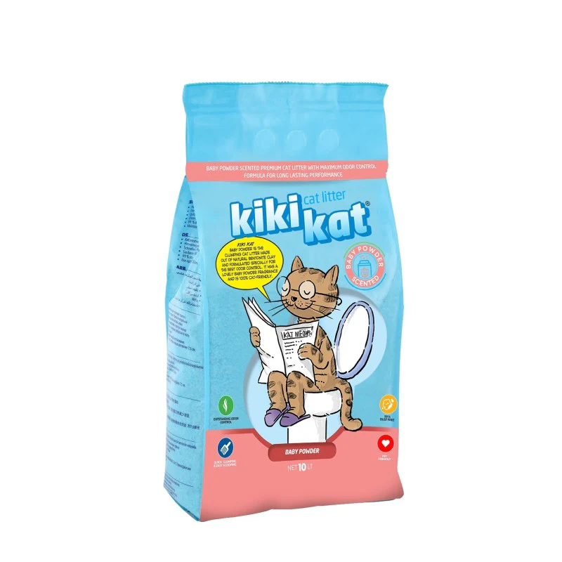 ARENA PREMIUM PARA GATOS KIKI KAT AROMA BABY POWDER 