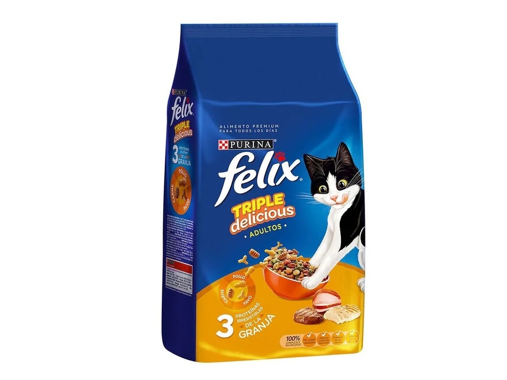 CONCENTRADO PARA GATO FELIX ADULTO GRANJA 10KG