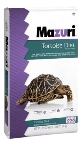 ALIMENTO PARA TORTUGA TERRESTRE MAZURI 25 LIBRAS