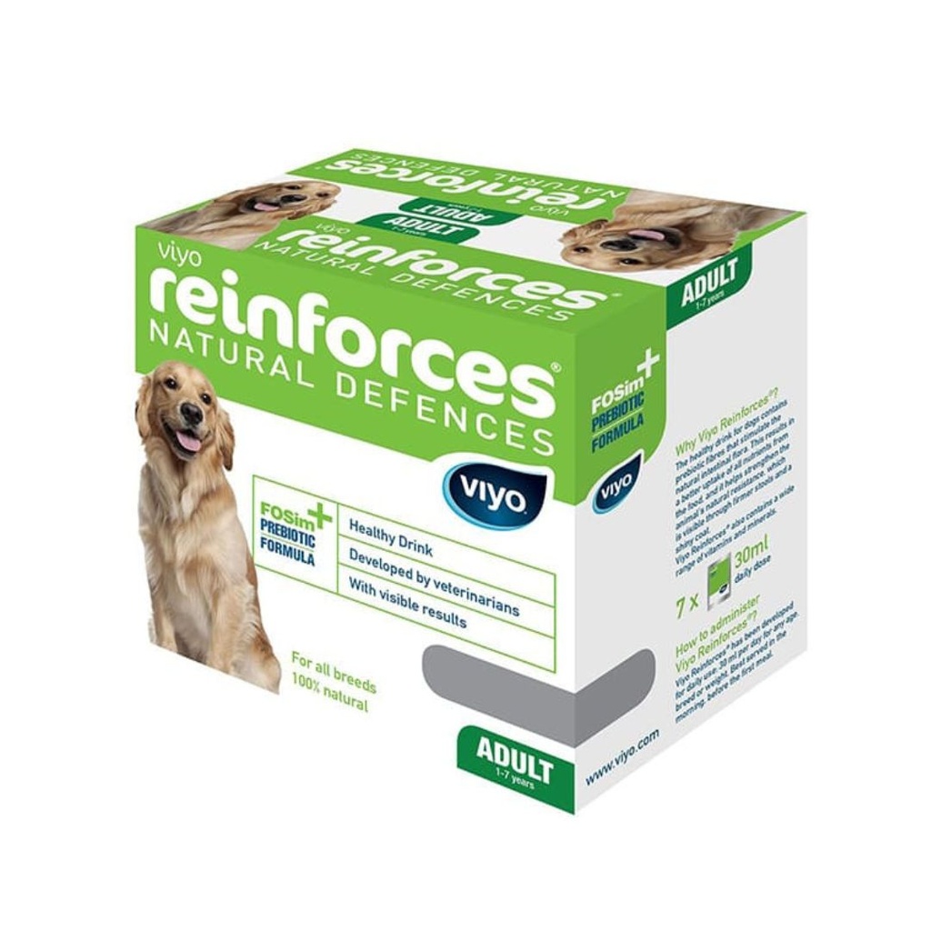 VIYO FORTALECE PARA PERRO CAJA DE 7 SOBRES DE 30 ML