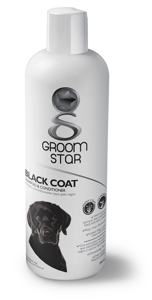 SHAMPOO GROOM STAR PELO NEGRO