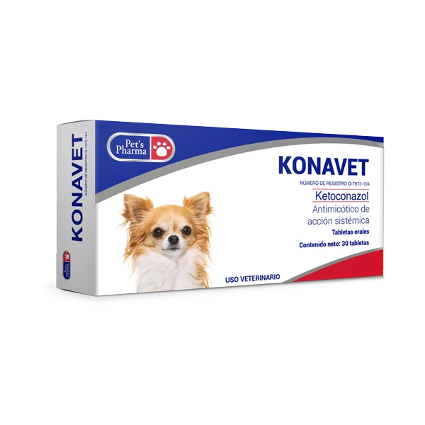 KONAVET- CAJA DE 30 TABLETAS