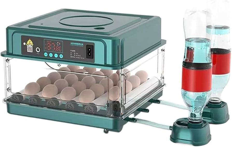 INCUBADORA DE HUEVOS AUTOMATICA DE 24 HUEVOS CON VOLTEO AUTOMATICO