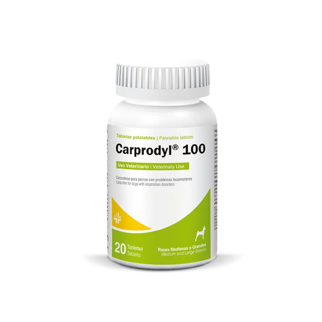 CARPRODYL 100 MG - 20 TABLETAS