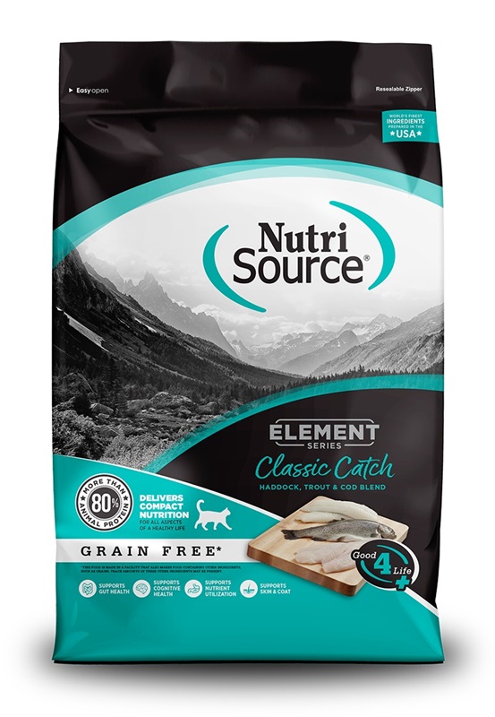 CONCENTRADO PARA GATO NUTRISOURCE ELEMENT SERIES CLASSIC CATCH 4 LIBRAS