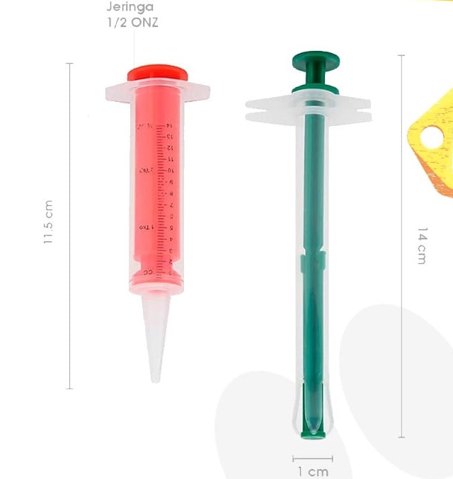 DOSIFICADOR PARA TABLETAS CON JERINGA