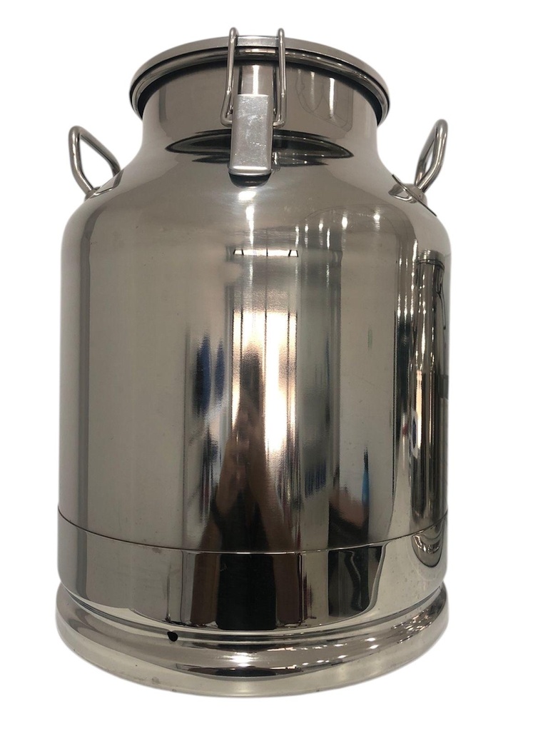 TAMBO LECHERO DE ACERO INOX