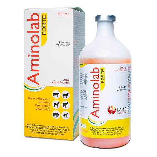 AMINOLAB FORTE INYECTABLE 500ML