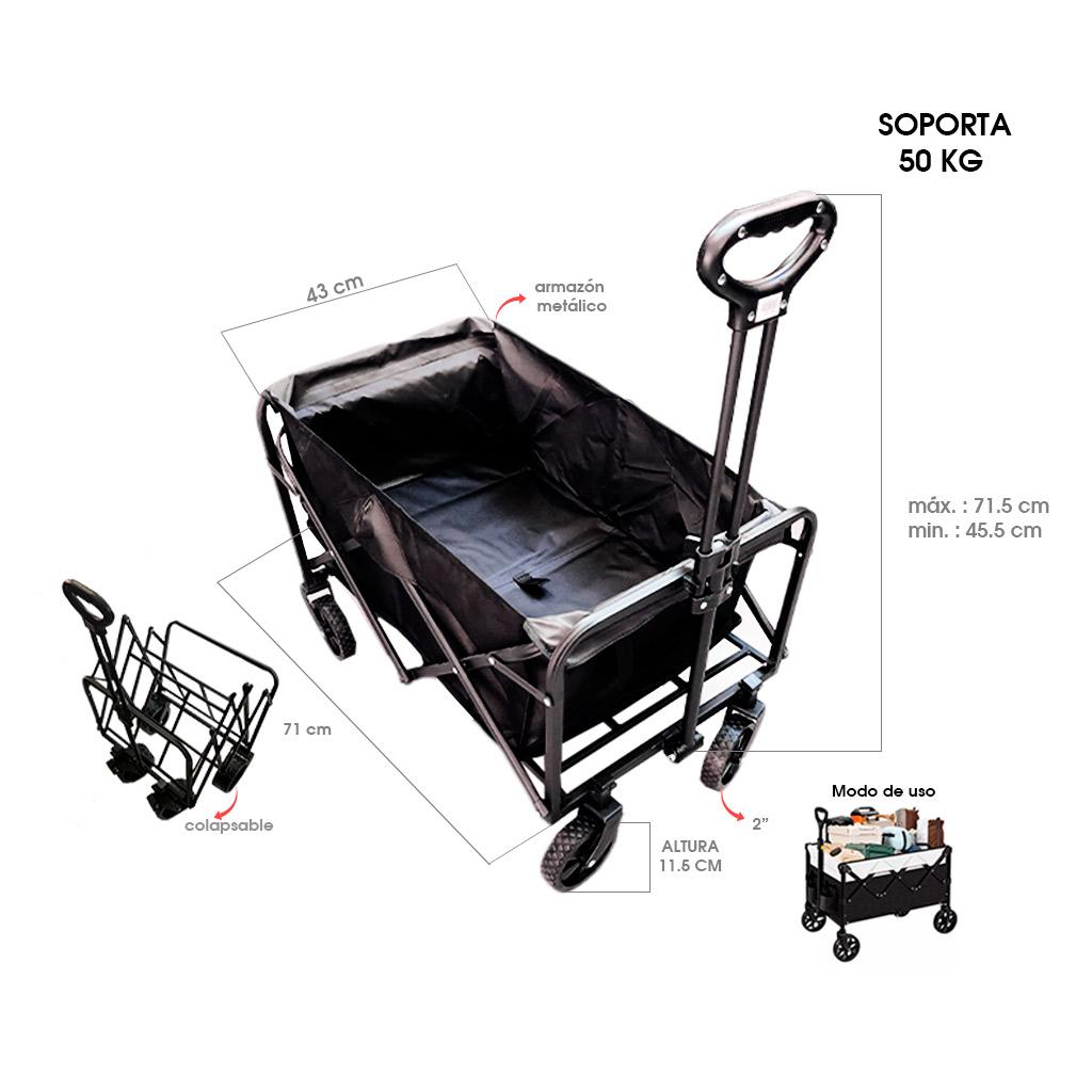 TRANSPORTADORA TIPO CARRUAJE MULTIUSOS