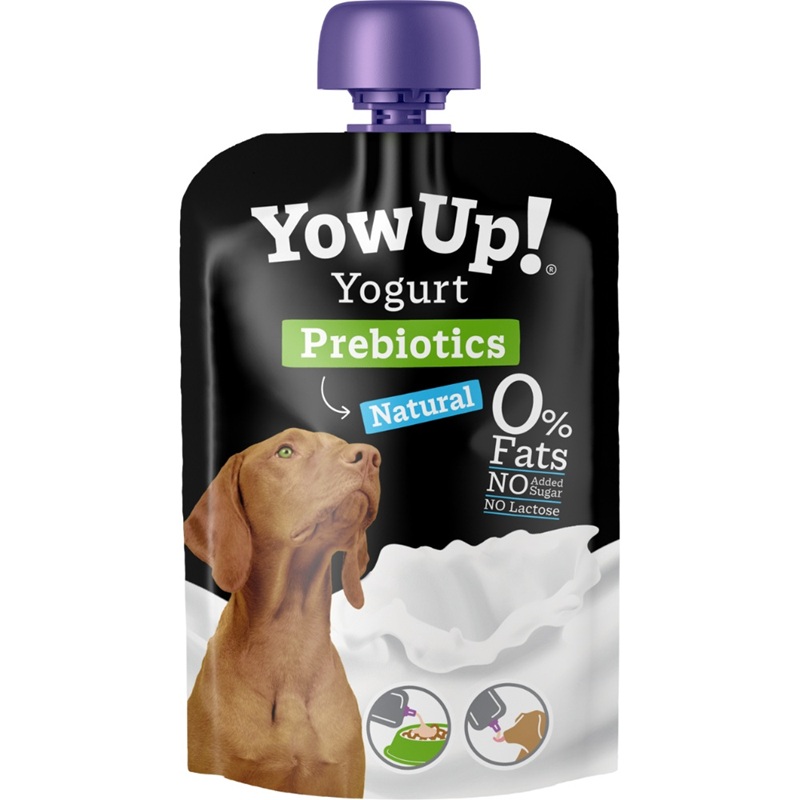 YOGURT NATURAL CON PROBIOTICOS PARA PERROS 115 GRS