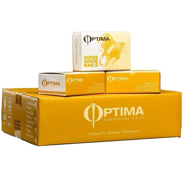 CAJA DE CLAVO PARA HERRAR OPTIMA 100 UNIDADES CABEZA E