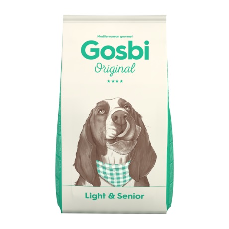 CONCENTRADO PARA PERRO GOSBI ORIGINAL DOG LIGHT AND SENIOR 3 KG