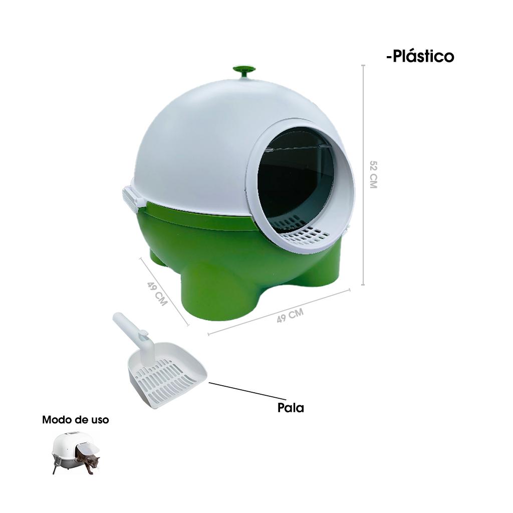 ARENERO PARA GATO DISEÑO CAPSULA