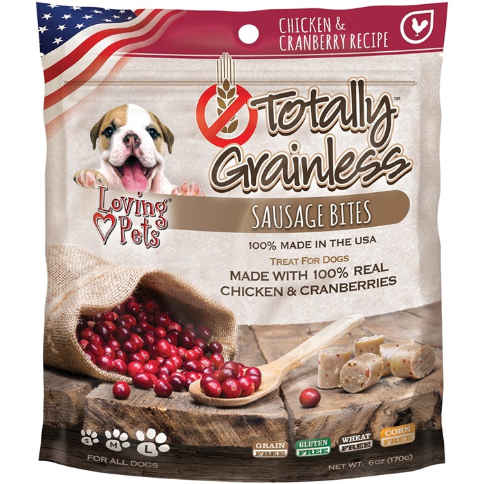 PREMIO NATURAL VALUE BITES DE SALCHICHA CHICKEN AND CRANBERRIES