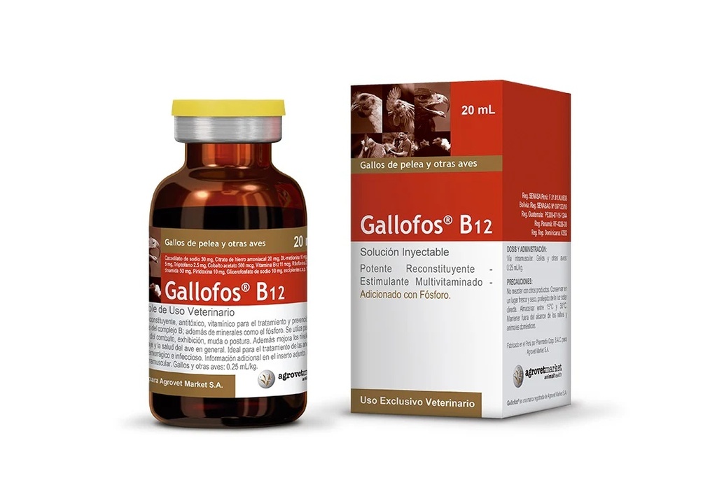 GALLOFOS B12 x 20 ML