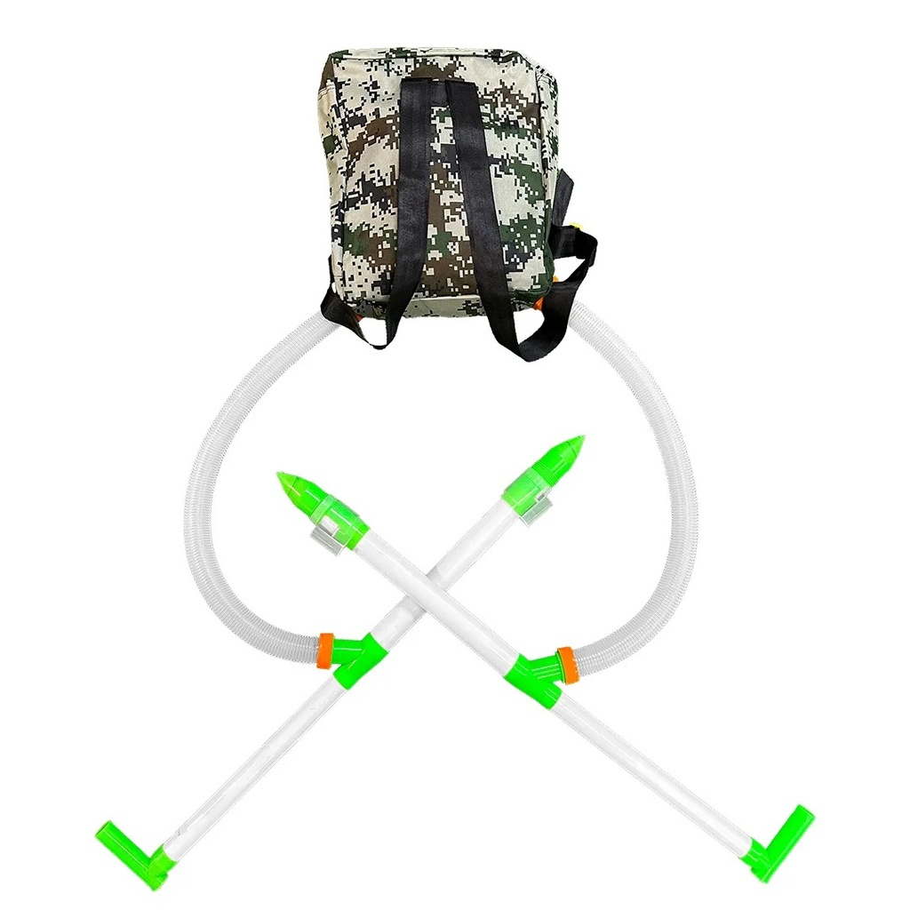 ABONADORA MANUAL TIPO BOLSA MOCHILA DOBLE