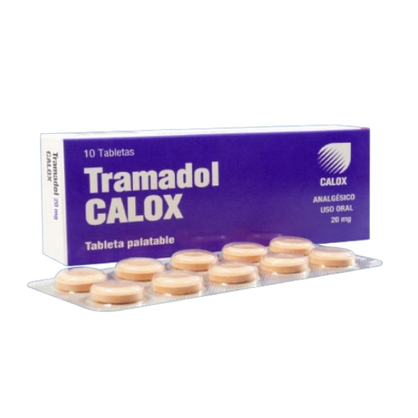 TRAMADOL CALOX 20MG-10 TABLETAS