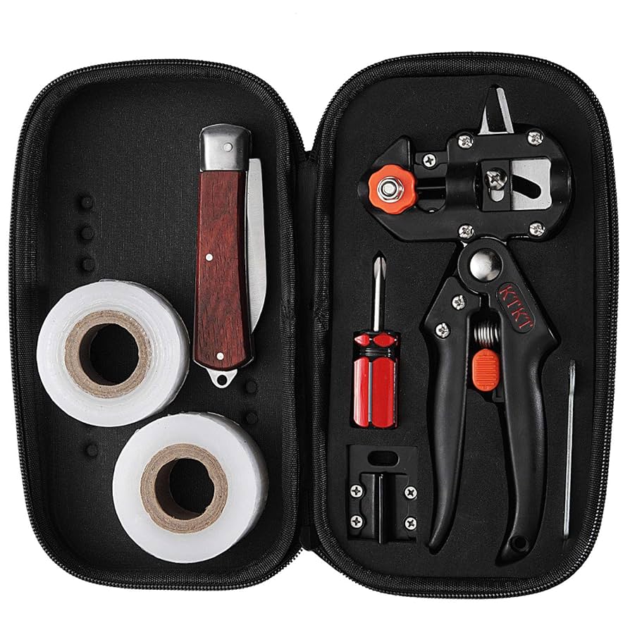 KIT PROFESIONAL PARA INJERTAR Y PODAR PLANTAS