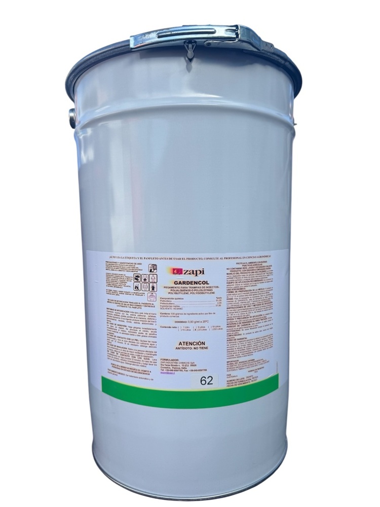 ADHESIVO PARA MONITOREO DE INSECTOS PINTABLE  GARDENCOL ZAPICOL x 23 LITROS