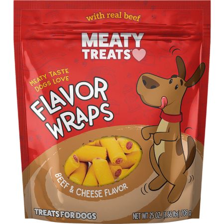 MEATY TREATS GOURMET CUTS BEEF AND CHEESE 25ONZ