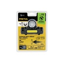 LINTERNA PARA CABEZA TIPO MINERO 350LM RECARGABLE PRETUL