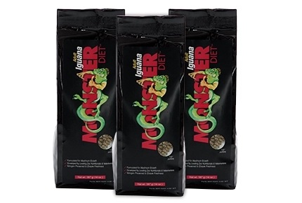 ALIMENTO PARA IGUANA MONSTER DIET ADULTO 14 ONZ