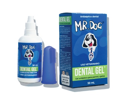 GEL DENTAL MR. DOG CON DEDAL