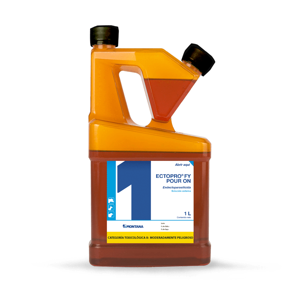 DESPARASITANTE EXTERNO ECTOPRO FLY POUR ON x 1 LITRO