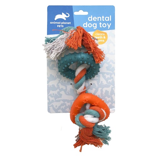 JUGUETE DE LAZO PARA PERRO ANIMAL PLANET 