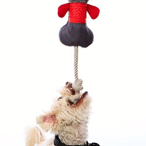 JUGUETE PELUCHE JALADOR PARA PERRO 