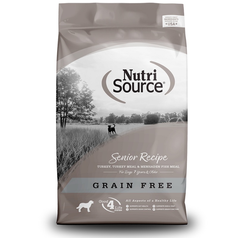 CONCENTRADO PARA PERRO NUTRISOURCE SENIOR GRAIN FREE