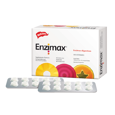 ENZIMAS DIGESTIVAS ENZIMAX x 20 COMPRIMIDOS