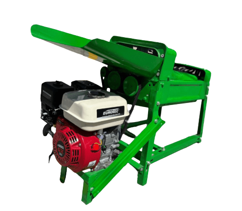 DESGRANADORA DE MAIZ CON MOTOR A GASOLINA DOBLE RODO