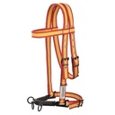 CABEZADA PARA CABALLO CON SERRETA VAQUERA FULL NEGRO