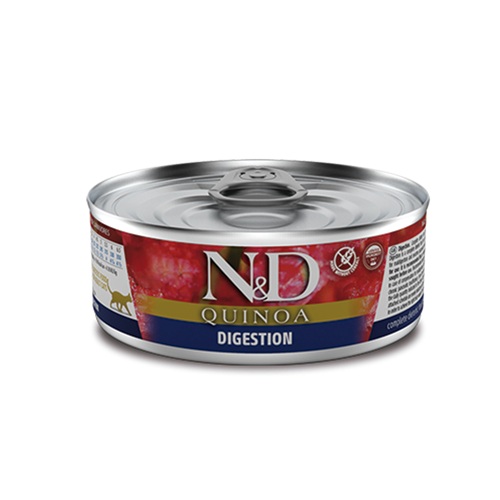 ALIMENTO HUMEDO PARA GATO EN LATA N&D DIGESTION 80GR